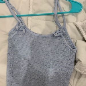brandy melville scrunch top!